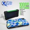 Ultra Flare 10k - Tactical Solar Portable Power Bank W/LED Survival Light!