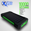 Ultra Flare 10k - Tactical Solar Portable Power Bank W/LED Survival Light!